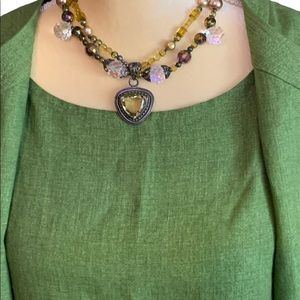 Eileen Fisher Woman Irish Linen Suit 1x NWOT